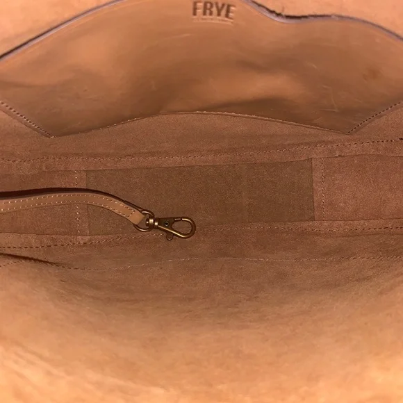 💛🤎Frye Harness Saddle Leather Saddle Crossbody Bag $428 - Picture 12 of 14